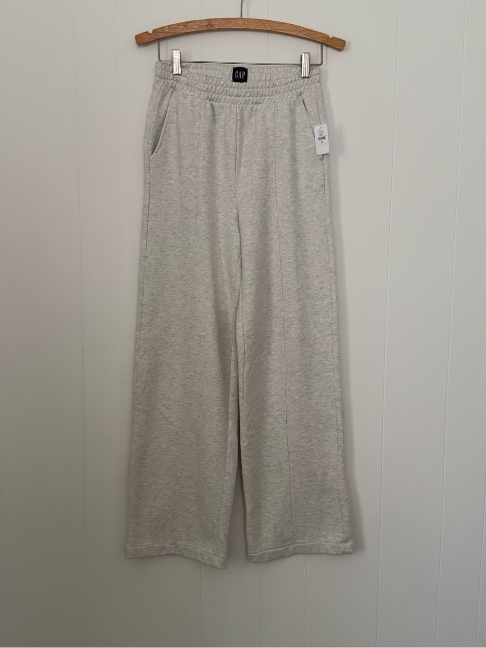 GAP Heather Grey VintageSoft Relaxed Joggers